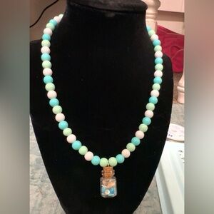 Beach beaded necklace